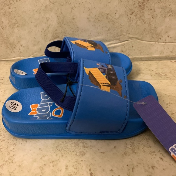 Toddler boy Blippi Excavator Sandals size 5-6c - Picture 4 of 4
